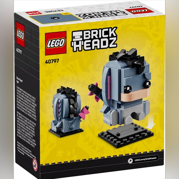LEGO BrickHeadz Disney Eeyore (40797) NEW in Sealed Box - Picture 2 of 7